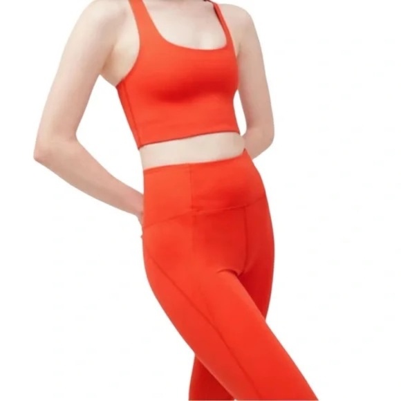 Girlfriend Collective 7/8 Compressive Legging in Tart - NWT - Picture 1 of 2